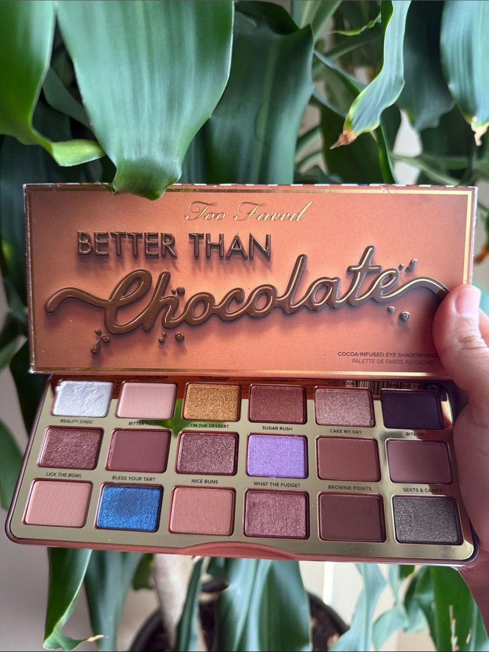 Too Faced Better Than Chocolate Eyeshadow Palette - Bronze & Brown Shades